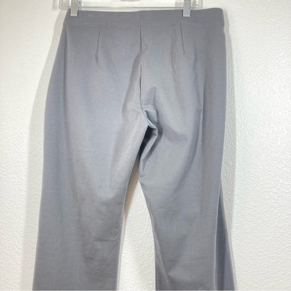 Eileen Fisher Pants Wide Leg Stretch Pull On Pants Gray Small Rayon - Picture 12 of 16